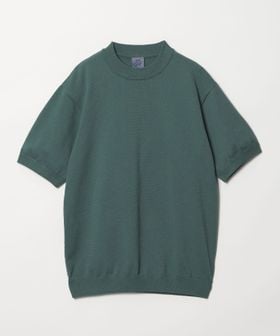 UNITED ARROWS GOLF/メンズ ハイゲージ ショートスリーブ モックネック ニット /ニット / セーター