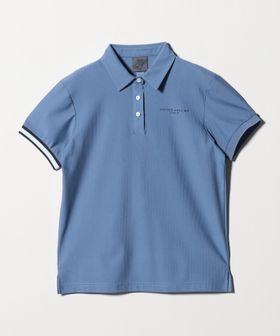 UNITED ARROWS GOLF/ウィメンズ メッシュ アームライン ポロシャツ 吸水速乾/ポロシャツ