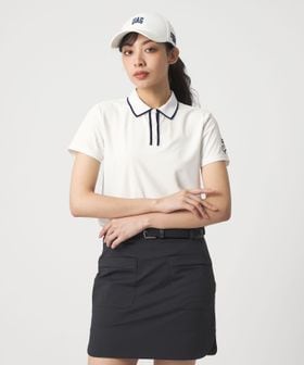 UNITED ARROWS GOLF/ウィメンズ  ライン カノコ ポロシャツ UV 吸水速乾/ポロシャツ