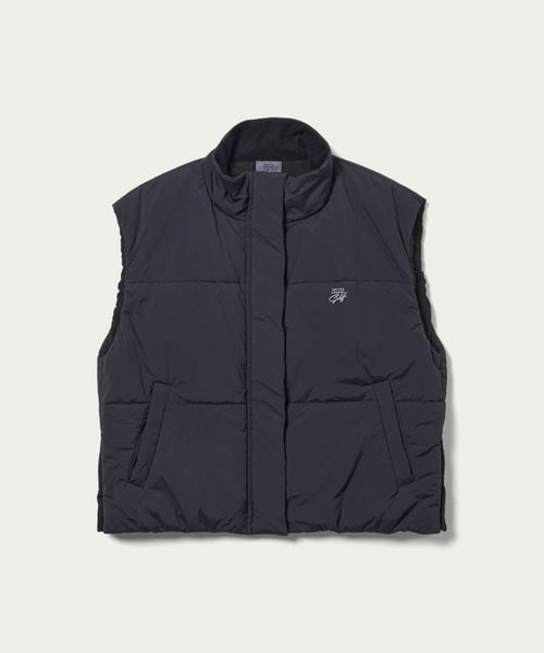 UNITED ARROWS GOLF/ウィメンズ カルバック ベスト ヨコストレッチ 撥水/中綿 / キルティングジャケット