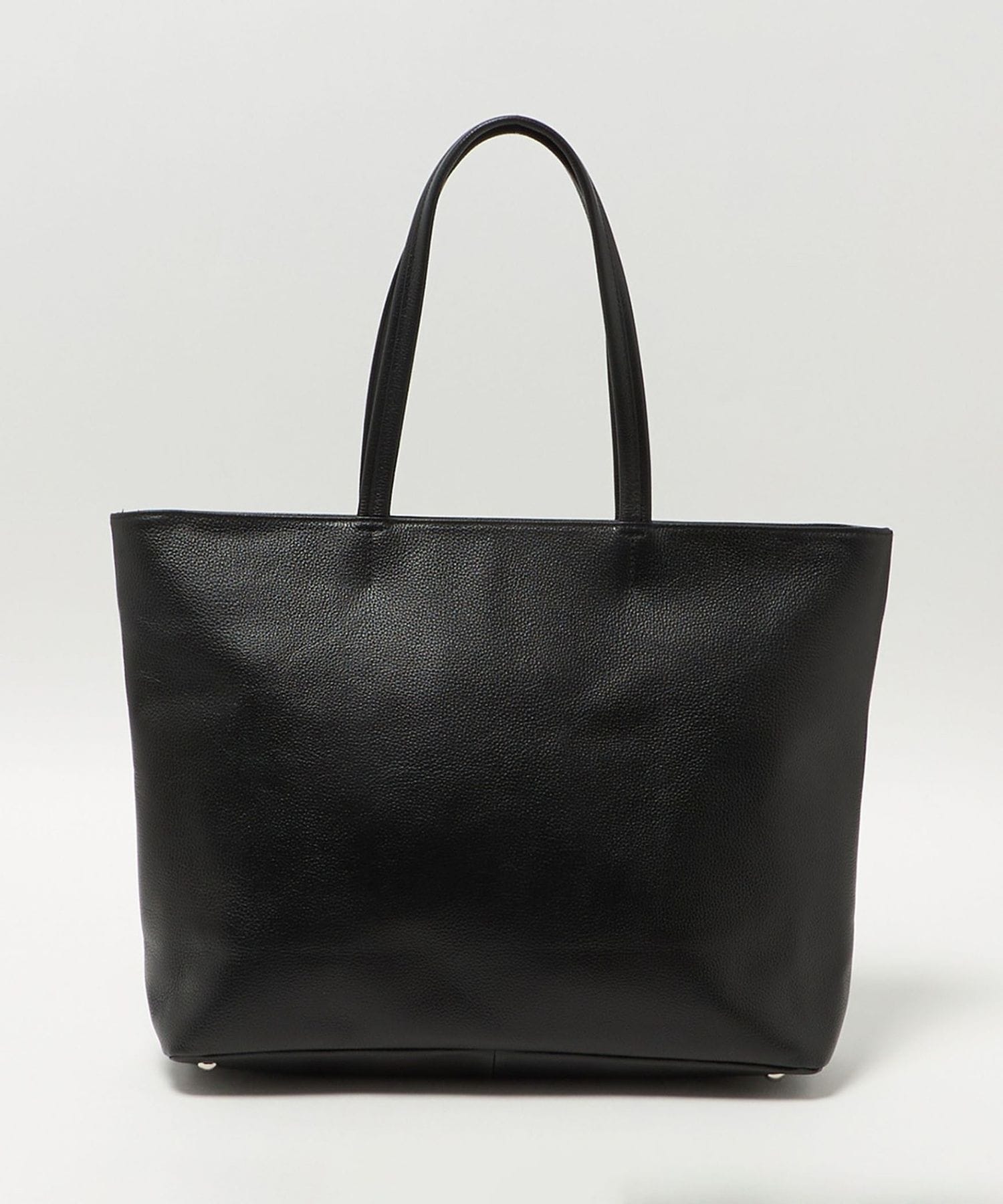 UNITED ARROWS レザートートバッグ ライトグレー レザー トートバッグ