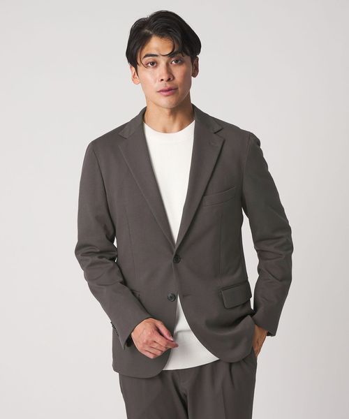 A DAY IN THE LIFE/ツイル ポンチ ジャージー 2ボタンジャケット―セットアップ対応―＜A DAY IN THE LIFE＞/セットアップ ジャケット