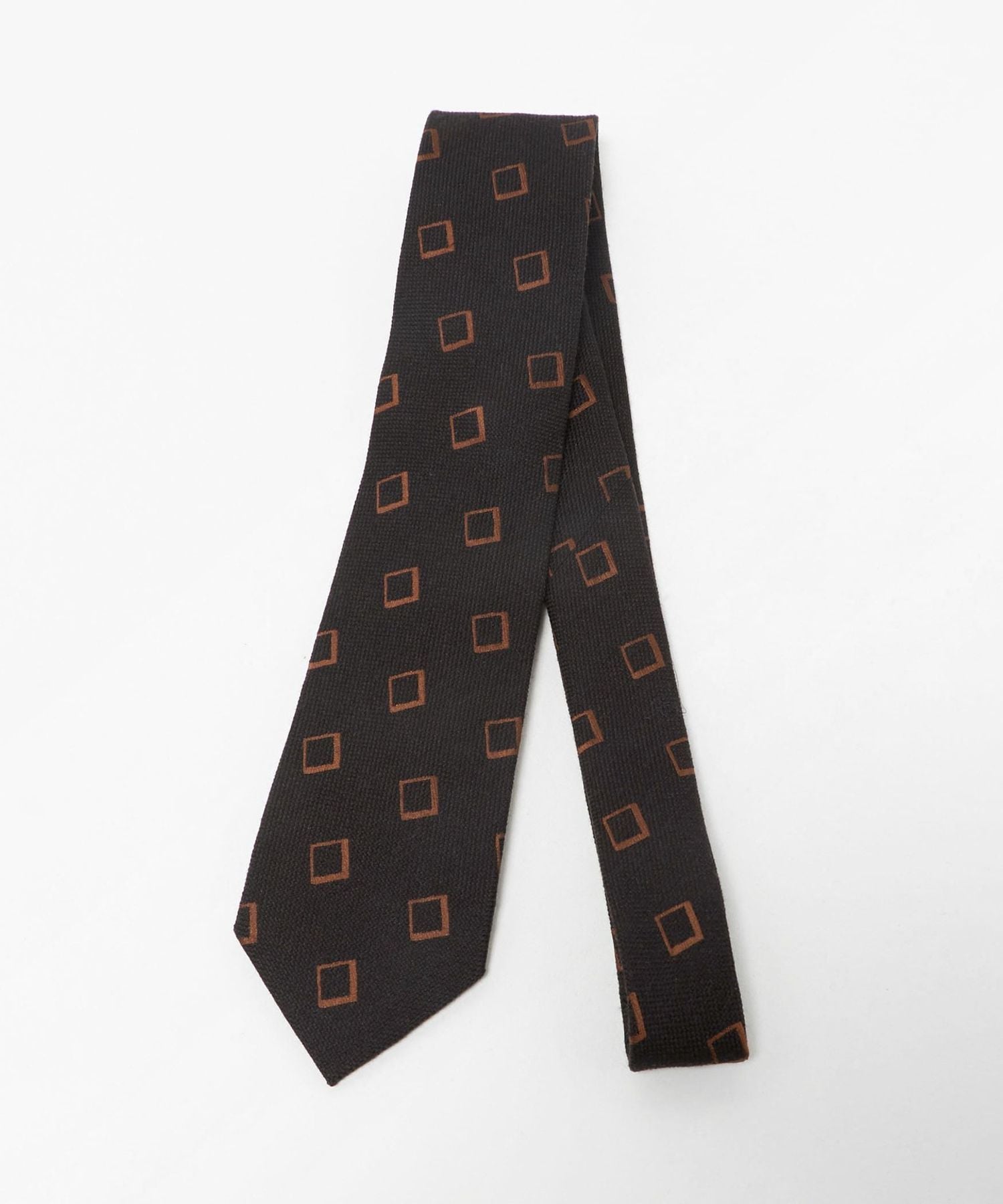 ウール シルク ジオメトリック ネクタイ＜A DAY IN THE LIFE＞