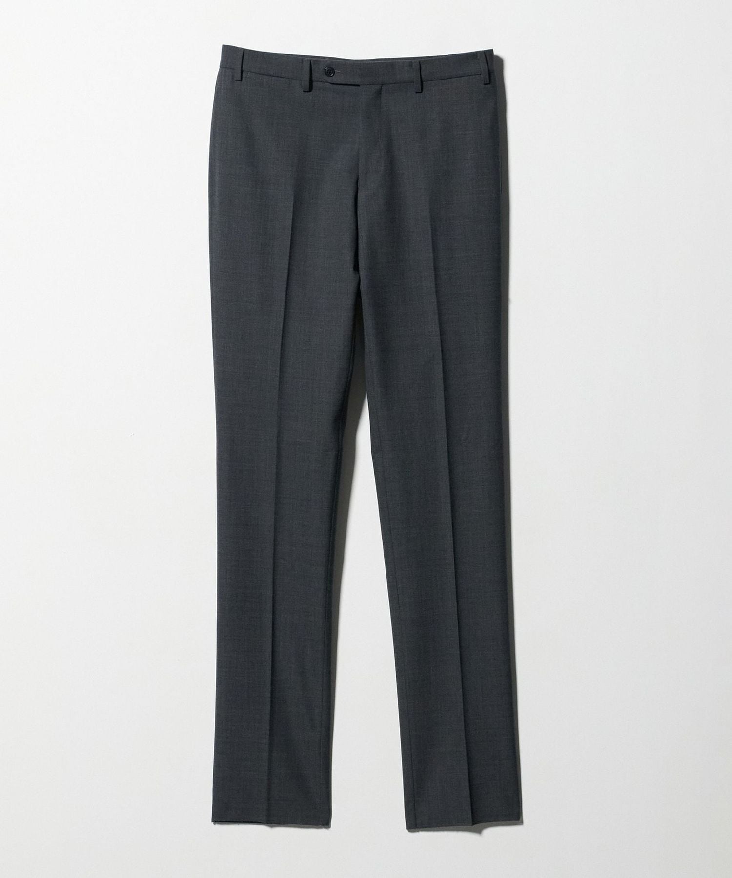 メランジ ドビー ノープリーツスラックス―セットアップ対応―＜A DAY IN