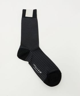 A DAY IN THE LIFE/シルケット マルチボーダー レギュラーソックス＜A DAY IN THE LIFE＞/ソックス / 靴下