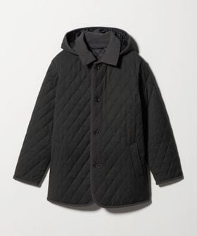 A DAY IN THE LIFE/ウールライク サージ キルト ステンカラーコート＜A DAY IN THE LIFE＞/中綿 / キルティングジャケット