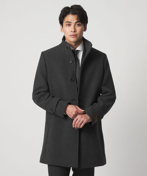 A DAY IN THE LIFE/メルトン スタンドカラーコート＜A DAY IN THE LIFE＞/その他コート / ブルゾン