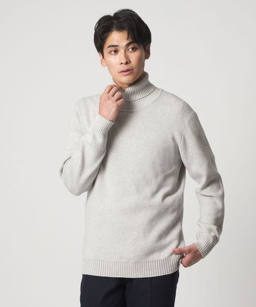 A DAY IN THE LIFE/カシミヤブレンド スムース タートルネックニット―ウォッシャブル―＜A DAY IN THE LIFE＞/ニット / セーター