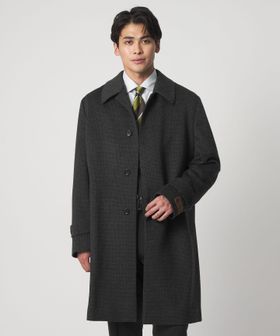 A DAY IN THE LIFE/ビーバー ハウンドトゥース バルカラーコート＜A DAY IN THE LIFE＞/その他コート / ブルゾン