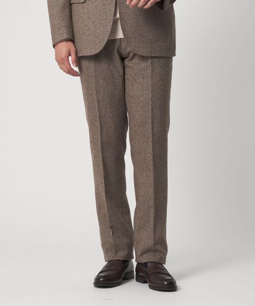 A DAY IN THE LIFE/ホームスパン ベージュスラックス―セットアップ対応―＜A DAY IN THE LIFE＞/セットアップ パンツ