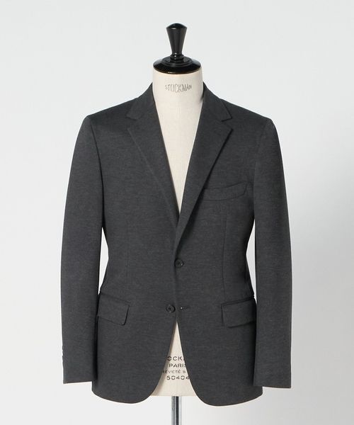 A DAY IN THE LIFE/メランジ ミルド ジャージー 2ボタンジャケット―セットアップ対応―＜A DAY IN THE LIFE＞/セットアップ ジャケット