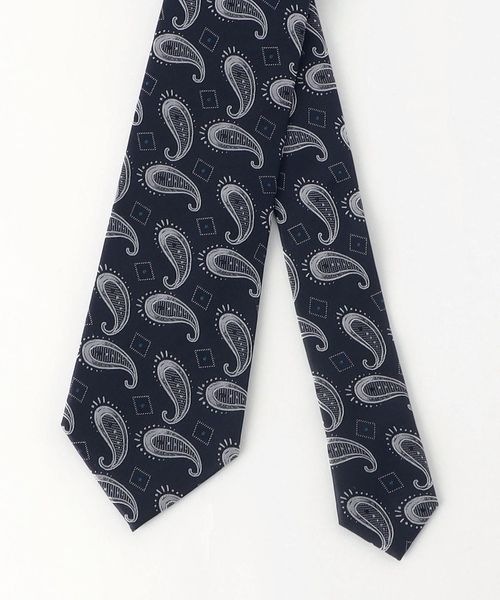 UNITED ARROWS ペイズリー柄 ネクタイ HOLLIDAY＆BROWN＞ペイズリープリント ネクタイ（ネクタイ