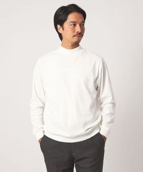 A DAY IN THE LIFE/ハニカムジャガード モックネック カットソー＜A DAY IN THE LIFE＞/Tシャツ / カットソー