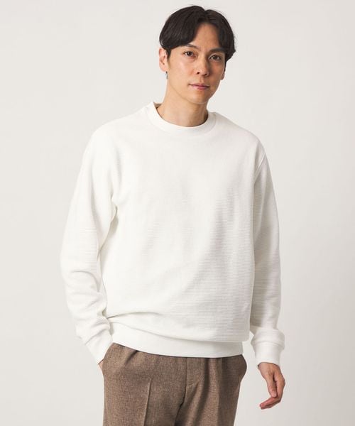 A DAY IN THE LIFE/ワッフル ジャージー クルーネックカットソー＜A DAY IN THE LIFE＞/Tシャツ / カットソー