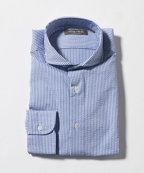 A DAY IN THE LIFE/サッカー カッタウェイカラーシャツ＜A DAY IN THE LIFE＞/シャツ / ブラウス