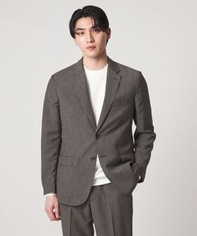 A DAY IN THE LIFE/リネンライク ドビー 2ボタン ジャケット―セットアップ対応・マシンウォッシャブル―＜A DAY IN THE LIFE＞/セットアップ ジャケット