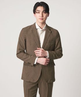 A DAY IN THE LIFE/リネンライク ドビー 2ボタン ジャケット―セットアップ対応・マシンウォッシャブル―＜A DAY IN THE LIFE＞/セットアップ ジャケット