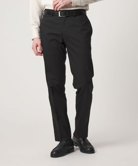 A DAY IN THE LIFE/ツイル ノープリーツ テーパード スラックス ―マシンウォッシャブル・接触冷感―＜A DAY IN THE LIFE＞/スラックス