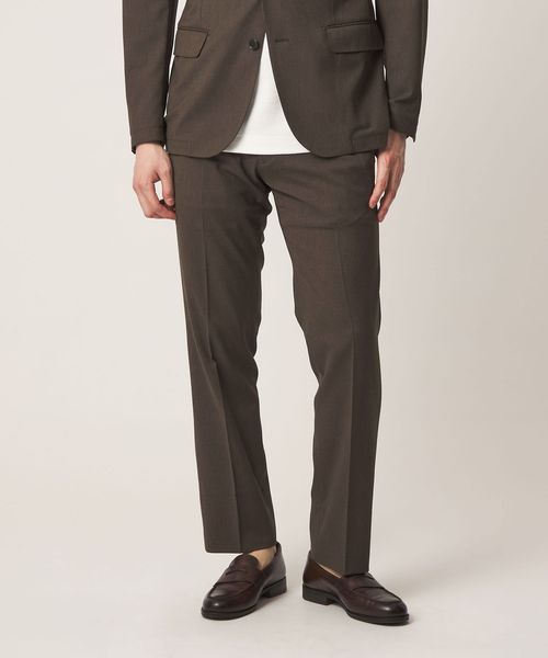 A DAY IN THE LIFE/ハイツイスト バーズアイ ドビー ノープリーツスラックス―セットアップ対応・ウォッシャブル―＜A DAY IN THE LIFE＞/セットアップ パンツ