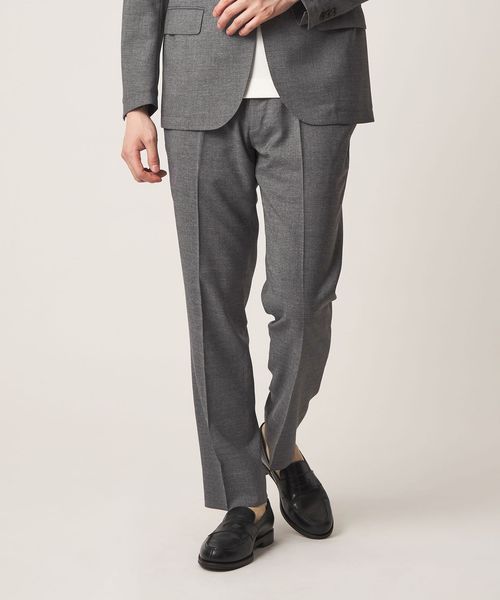 A DAY IN THE LIFE/NTS（R）ツイル ノープリーツ スラックス―セットアップ対応・接触冷感・マシンウォッシャブル―＜A DAY IN THE LIFE＞/セットアップ パンツ