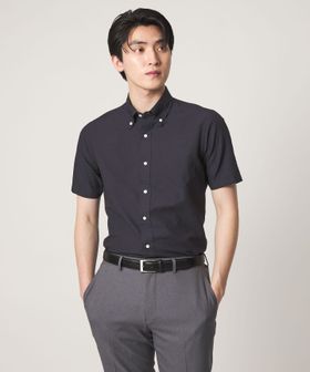 A DAY IN THE LIFE/Dot Air（R） チェック サッカー ボタンダウン シャツ―ストレッチ―＜A DAY IN THE LIFE＞/シャツ / ブラウス