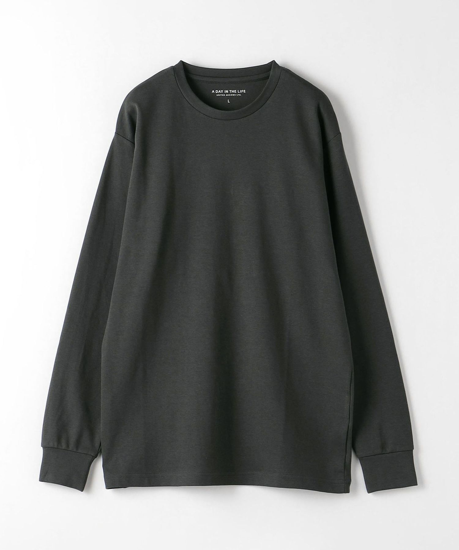 スムース クルーネックカットソー＜A DAY IN THE LIFE＞