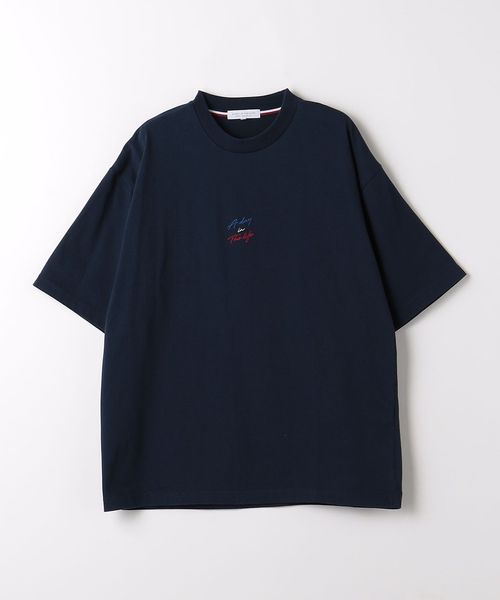 トリコロール ロゴ リラックスTシャツ＜A DAY IN THE LIFE＞