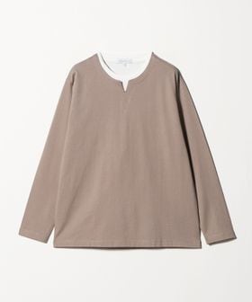 A DAY IN THE LIFE/フェイクレイヤード キーネック カットソー＜A DAY IN THE LIFE＞/Tシャツ / カットソー
