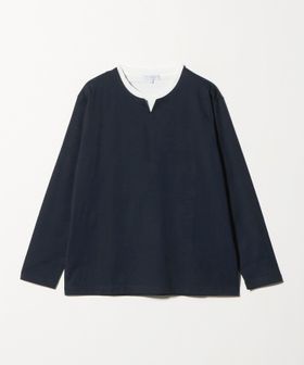 A DAY IN THE LIFE/フェイクレイヤード キーネック カットソー＜A DAY IN THE LIFE＞/Tシャツ / カットソー