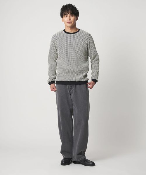 A DAY IN THE LIFE/2トーン ワッフルカットソー＜A DAY IN THE LIFE＞/Tシャツ / カットソー