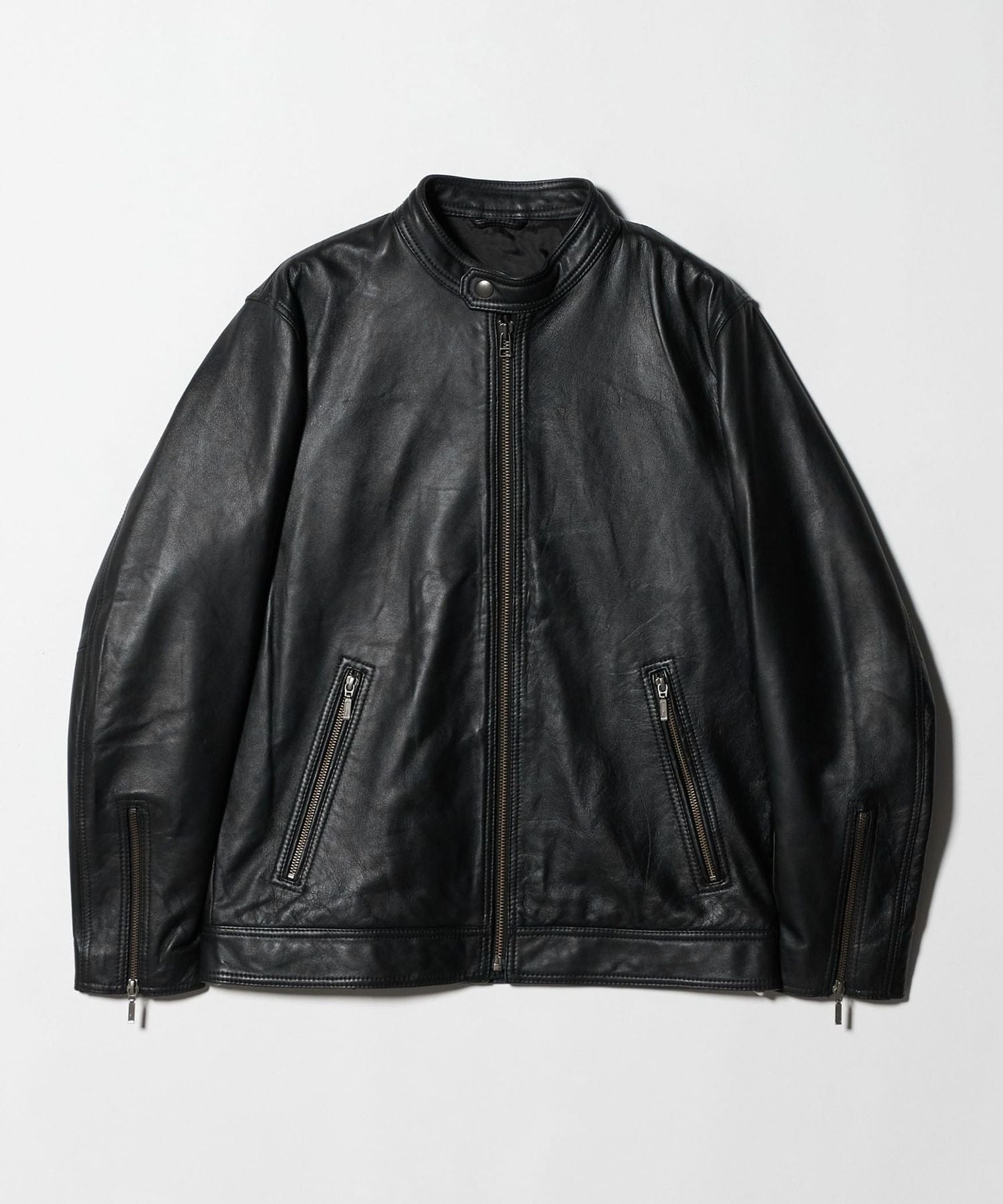 UNITED ARROWS ライダース　レザージャケット サイズ36 黒 UNITED ARROWS ライダース レザージャケット サイズ36 黒