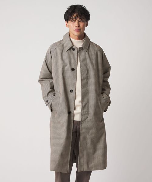 A DAY IN THE LIFE/チェック ルーズ バルカラーコート＜A DAY IN THE LIFE＞/その他コート / ブルゾン