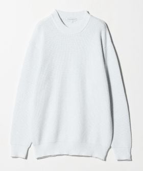 A DAY IN THE LIFE/ミドルゲージ アゼ クルーネックニット―ウォッシャブル―＜A DAY IN THE LIFE＞/ニット / セーター