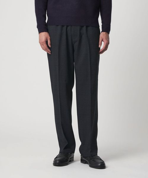 A DAY IN THE LIFE/グレンチェック ワイド イージーパンツ＜A DAY IN THE LIFE＞/イージーパンツ