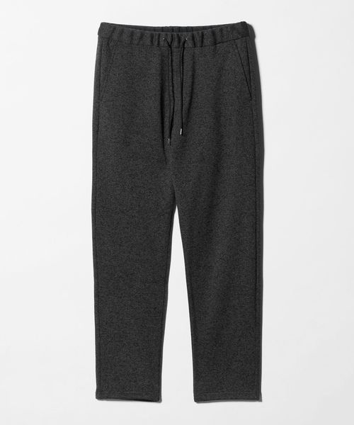 A DAY IN THE LIFE/ニットフリース ヘリンボーンプリント イージーパンツ ＜A DAY IN THE LIFE＞/イージーパンツ