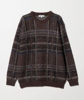 A DAY IN THE LIFE/シャギー チェック ニット―ウォッシャブル―＜A DAY IN THE LIFE＞/ニット / セーター