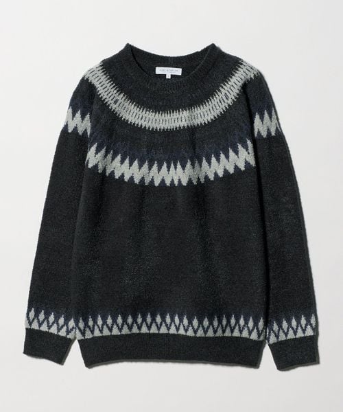 A DAY IN THE LIFE/フェザーヤーン ノルディック ニット―ウォッシャブル―＜A DAY IN THE LIFE＞/ニット / セーター
