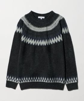 A DAY IN THE LIFE/フェザーヤーン ノルディック ニット―ウォッシャブル―＜A DAY IN THE LIFE＞/ニット / セーター