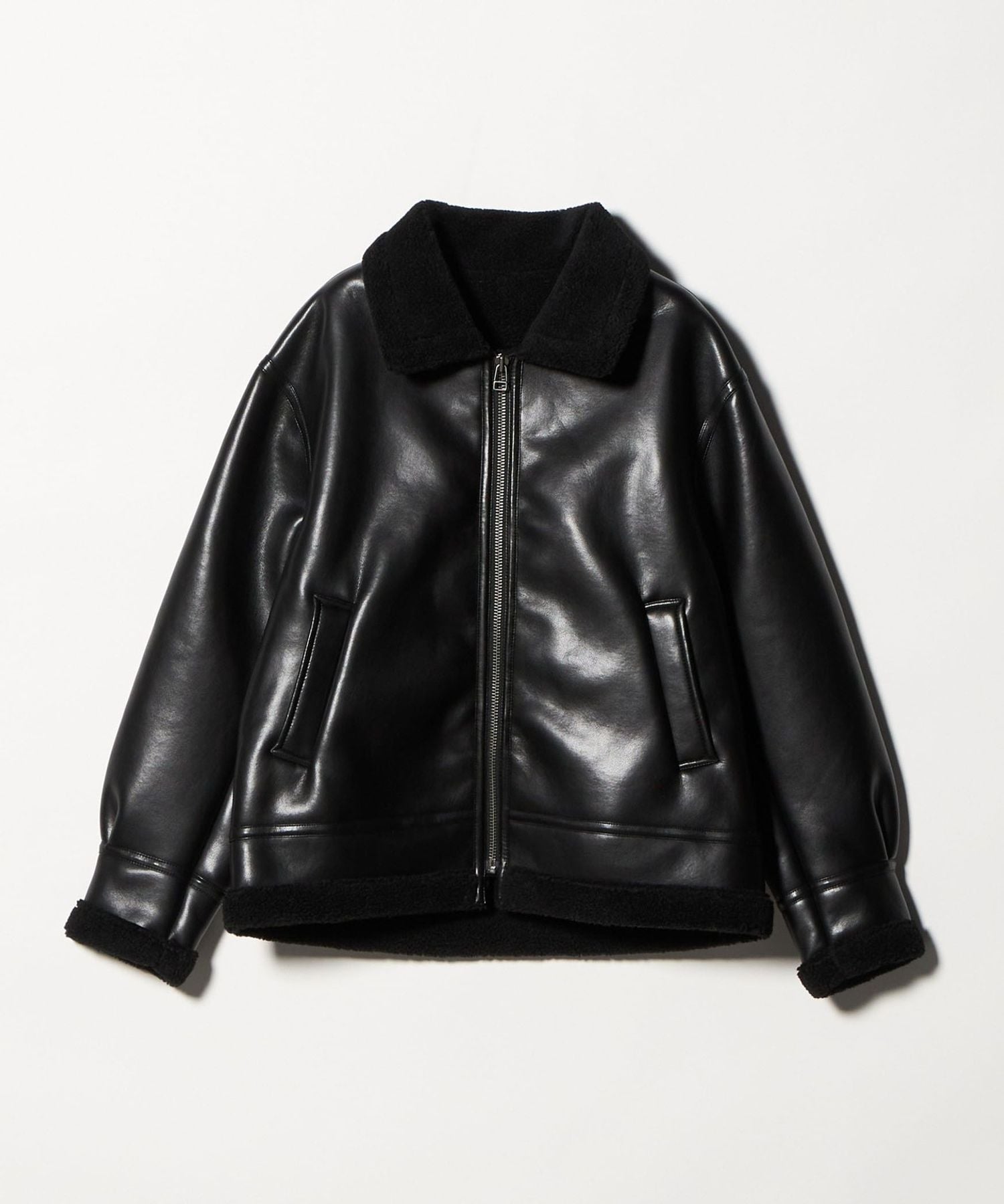 ムートン ライク フライトブルゾン＜A DAY IN THE LIFE＞