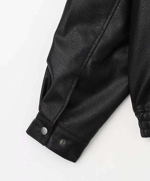 a day in the life  フェイクファーナイロンコンビブルゾン UNITED ARROWS LTD. OUTLET｜フェイクファー*ナイロン コンビ