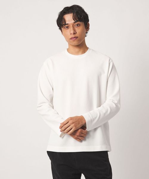 A DAY IN THE LIFE/シャイニー パールニット リラックスカットソー＜A DAY IN THE LIFE＞/Tシャツ / カットソー