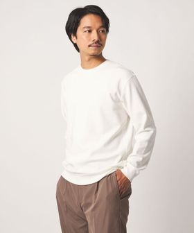 A DAY IN THE LIFE/クリア ジャガードワッフル リラックスカットソー＜A DAY IN THE LIFE＞/Tシャツ / カットソー
