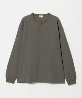 A DAY IN THE LIFE/クリアワッフル ワイド ヘンリーネックカットソー＜A DAY IN THE LIFE＞/Tシャツ / カットソー