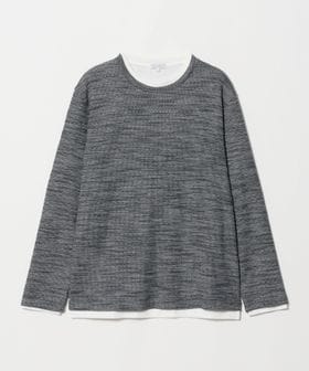 A DAY IN THE LIFE/ドビーワッフル レイヤード ジャストカットソー＜A DAY IN THE LIFE＞/Tシャツ / カットソー