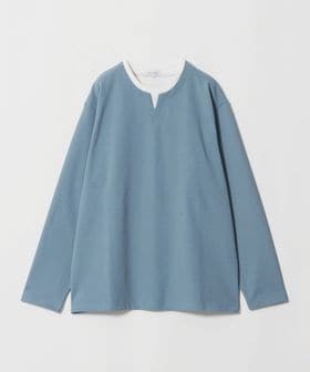 A DAY IN THE LIFE/フェイクレイヤード キーネック カットソー＜A DAY IN THE LIFE＞/Tシャツ / カットソー
