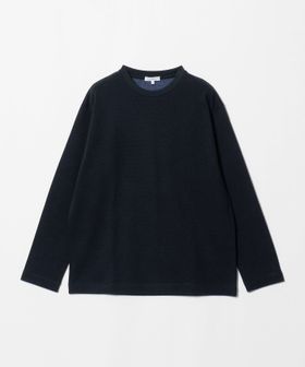 A DAY IN THE LIFE/裏起毛 ダブルフェイス リップル カットソー＜A DAY IN THE LIFE＞/Tシャツ / カットソー