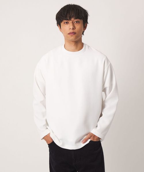 A DAY IN THE LIFE/ダブルクロス ワイドカットソー＜A DAY IN THE LIFE＞/Tシャツ / カットソー