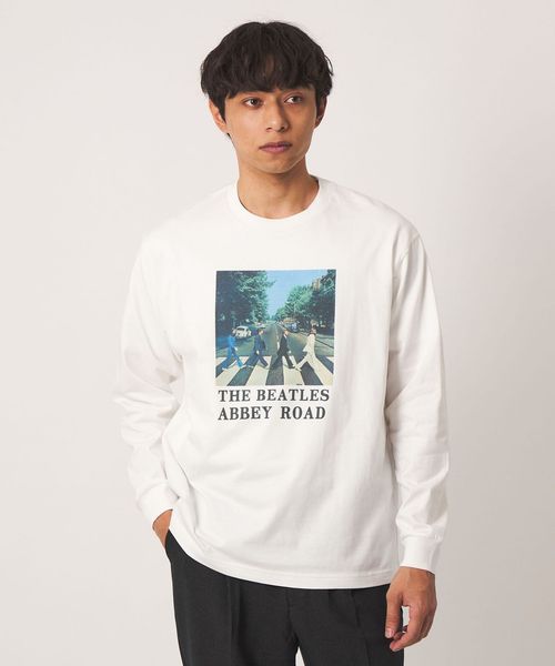 A DAY IN THE LIFE/THE BEATLES  プリント リラックス クルーネックカットソー＜A DAY IN THE LIFE＞/Tシャツ / カットソー