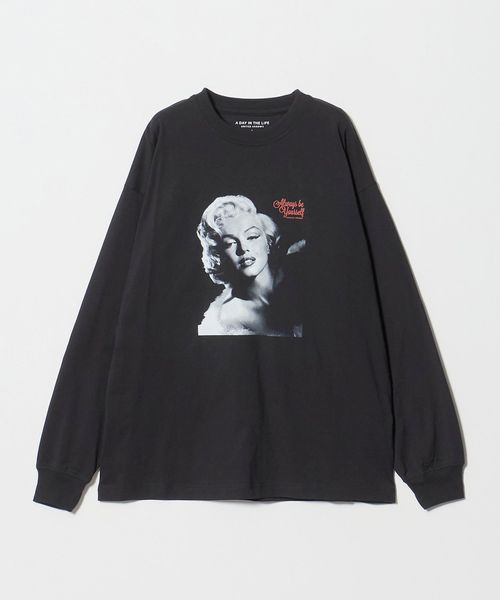 A DAY IN THE LIFE/マリリンモンロー ワイド クルーネックカットソー＜A DAY IN THE LIFE＞/Tシャツ / カットソー