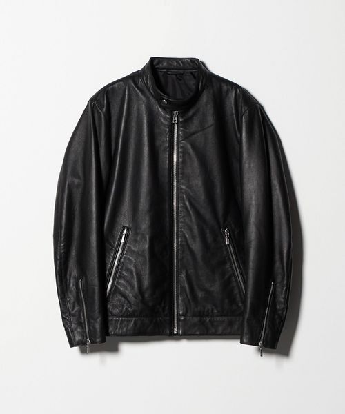 A DAY IN THE LIFE/シープレザー シングル ライダース＜A DAY IN THE LIFE＞/ライダース